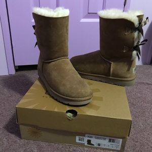 UGG Bailey Bow Boots (OFFERS ACCEPTED)